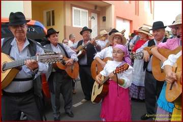 Romería popular y actos para los más pequeños en Lomo Cementerio/Agustín Cabrera y TA.